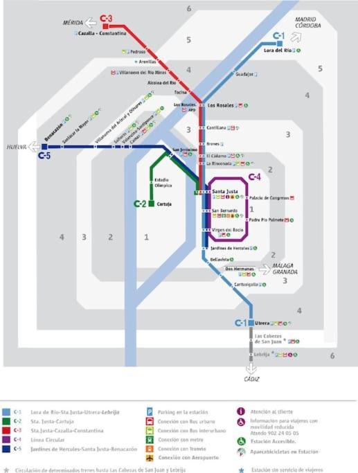 Fibes Con Piscina Y Parking Gratis Apartamento Sevilla Este Zewnętrze zdjęcie